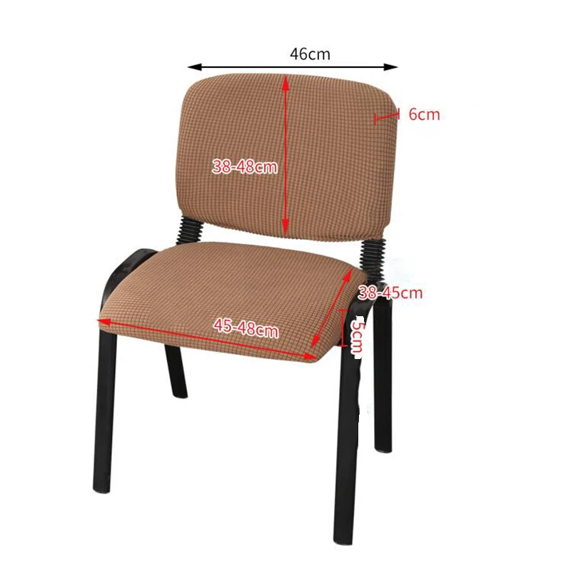 Gamer Chair Home Decoration Office Computer Chair Low Back Elastic Dustproof Detachable Washable Soft Modern Folding Chair Cover