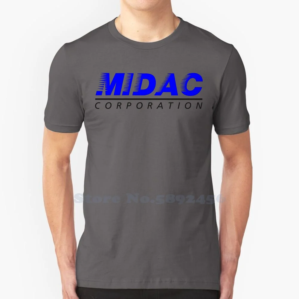 MIDAC Corporation Unisex Clothing Streetwear Printed Brand Logo T-shirt Graphic Tee