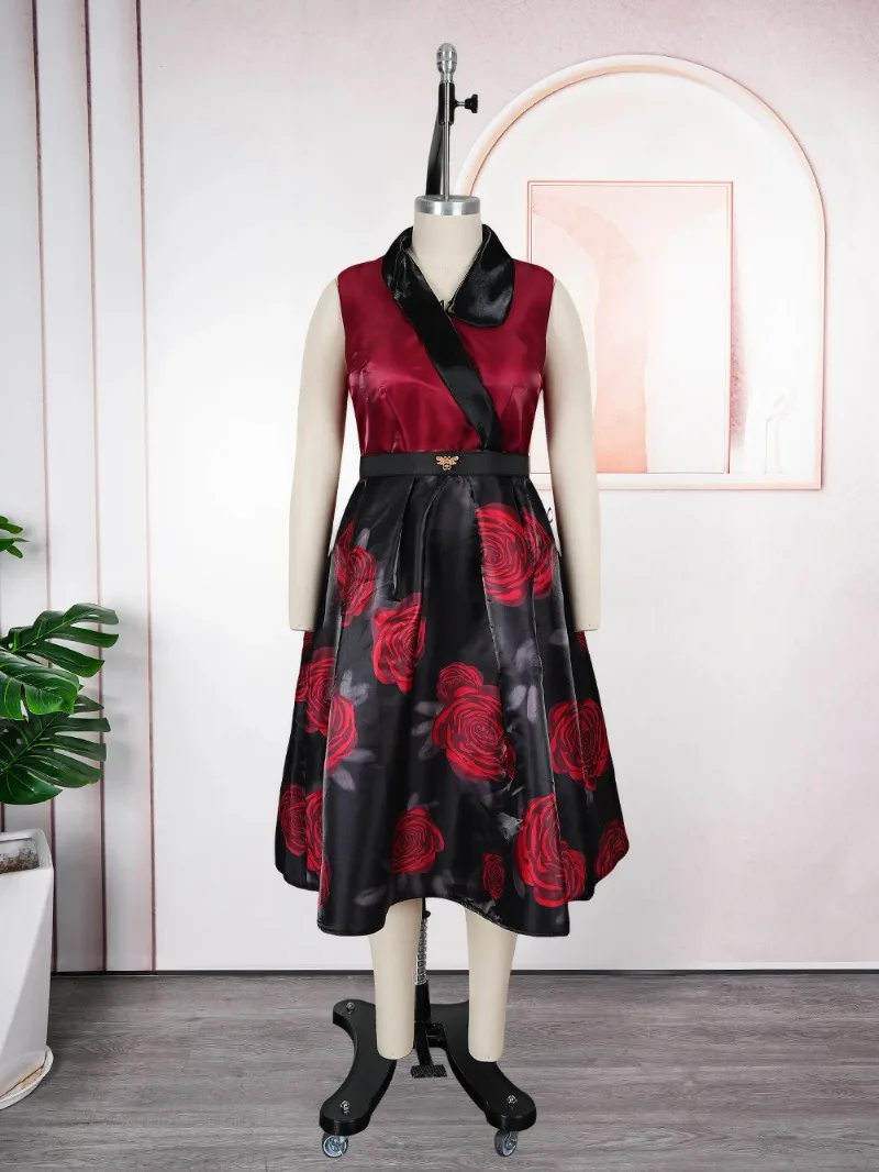 

Elegant African Dashiki Ankara Gown for Women plus Size Turkey Outfits Muslim Wedding African Clothes Traditional Turkey Dress