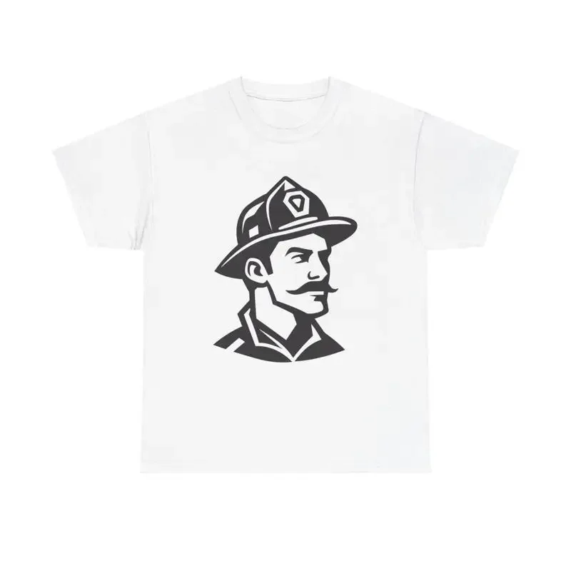 Fireman T Shirt firefighter fire equipment safety hero uniform team truck