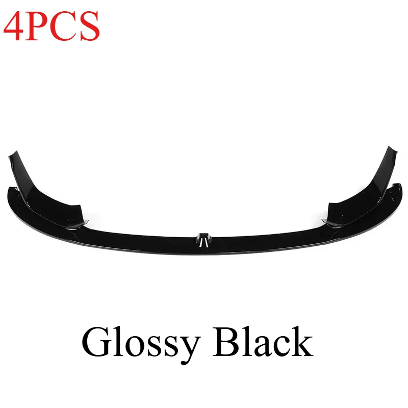 4 Stuks Voor Bmw M3 F80 M4 F82 F83 2015-2020 MP Stijl Auto Voorbumper Lip Splitter Side splitter Hoek Body Kit Accessoires Tuning