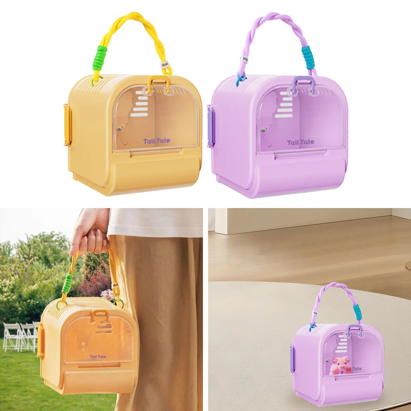 

Клетка для переноски мелких животных, клетка для шиншиллы, прозрачная клетка для переноски хомяка, клетка для отдыха, ежа, уличные маленькие животные, хорьки