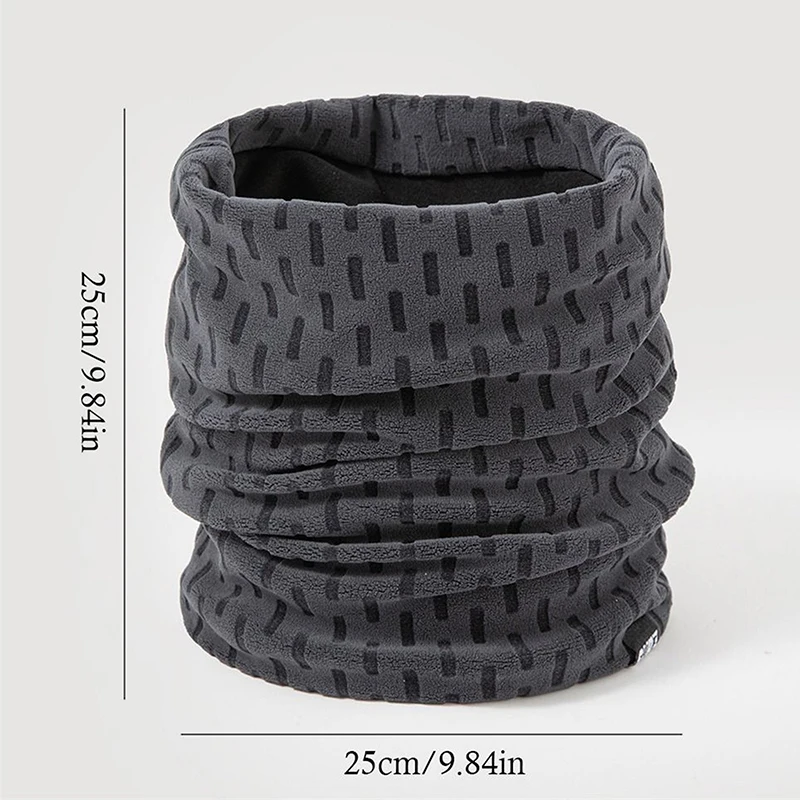 Fashion Soft Neck Warmer Sports Scarf Face Cover fashionable and warm matching Thick Cold-proof Collar Christmas Gifts