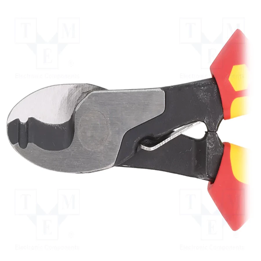 

WIHA 43663 Резак для изолированного кабеля 210 мм 1000 В VDE с переключаемой пружиной, плоскогубцы для промышленного электрического кабеля