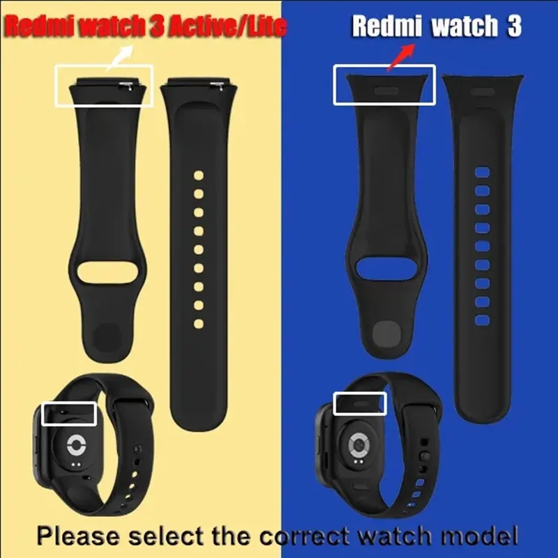 Bracelet milanais pour Redmi Watch 3, Correa en métal actif, bracelet magnétique en acier inoxydable, accessoires de montre, boîtier en acier inoxydable