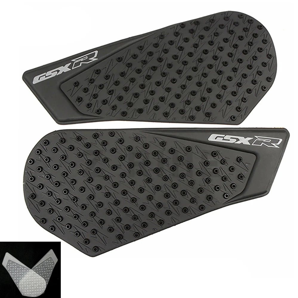 for Suzuki GSX-R 600 750 2011-2019 Fuel Tank Anti Slip Grip Silicone Pad Motorcycle Side Knee Gas Tank Slip Sticker