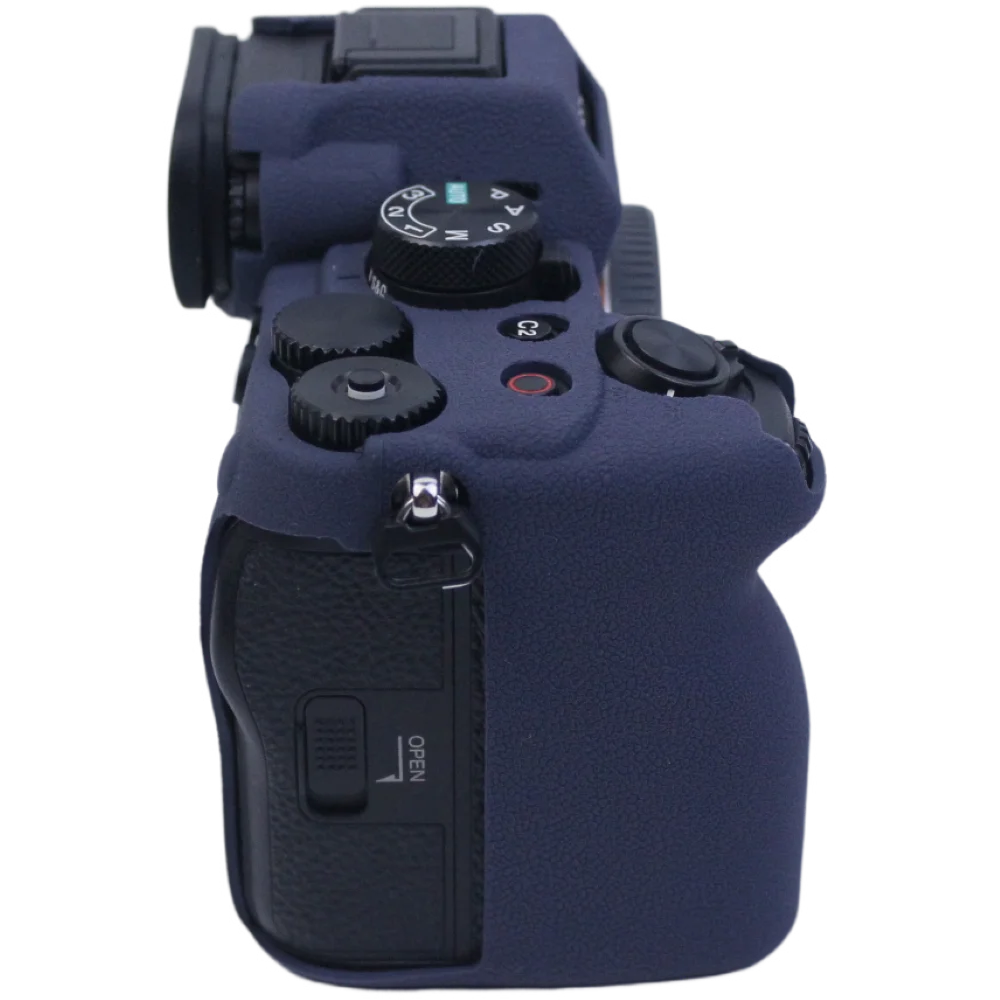 Silikon-Kameratasche passend für Sony ILCE-7M4 A7 IV A7IV A7M4 Zubehör Schutztasche
