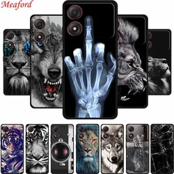For ZTE Blade A34 4G Case A 34 Phone Cover Black Silicone Soft Back Cover Case For ZTE Blade A34 Phone Case Funda Para Coque Bag