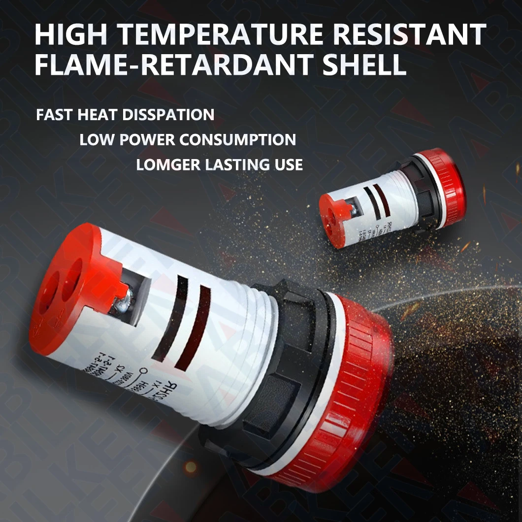 ABILKEEN AD16-22 LED Digitale Display Voltmeter 22MM Industriële LED Display Voltage Meter AC50 ~ 500V Multifunctionele Meter