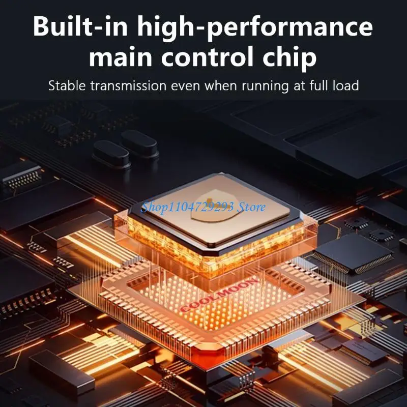 Y2GD 12 ARGB + 10 PWM -Lüfter -Hub -Controller mit Remote für Computerbüro