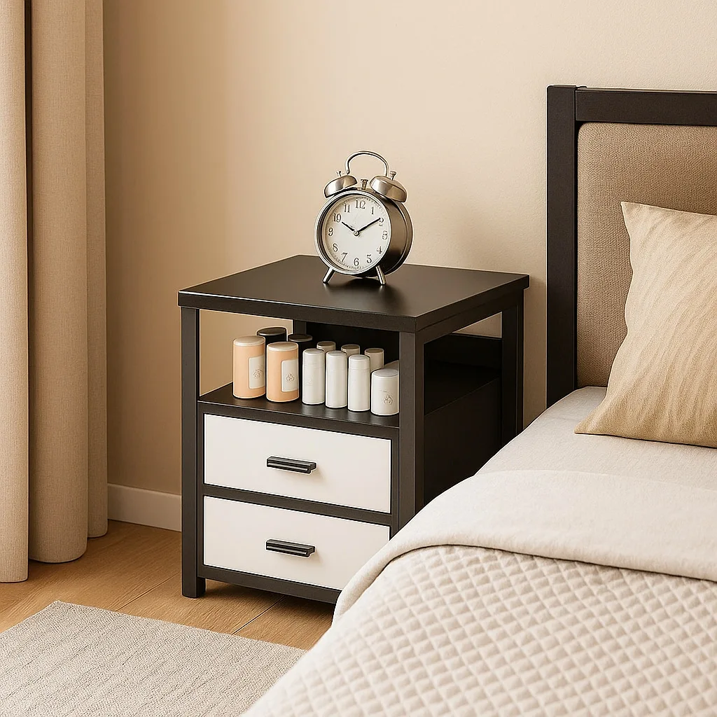 Small Bedside Table Modern Simple Light Luxury High-end Living Room Home Simple Creative Side Table Sofa Side Cabinet