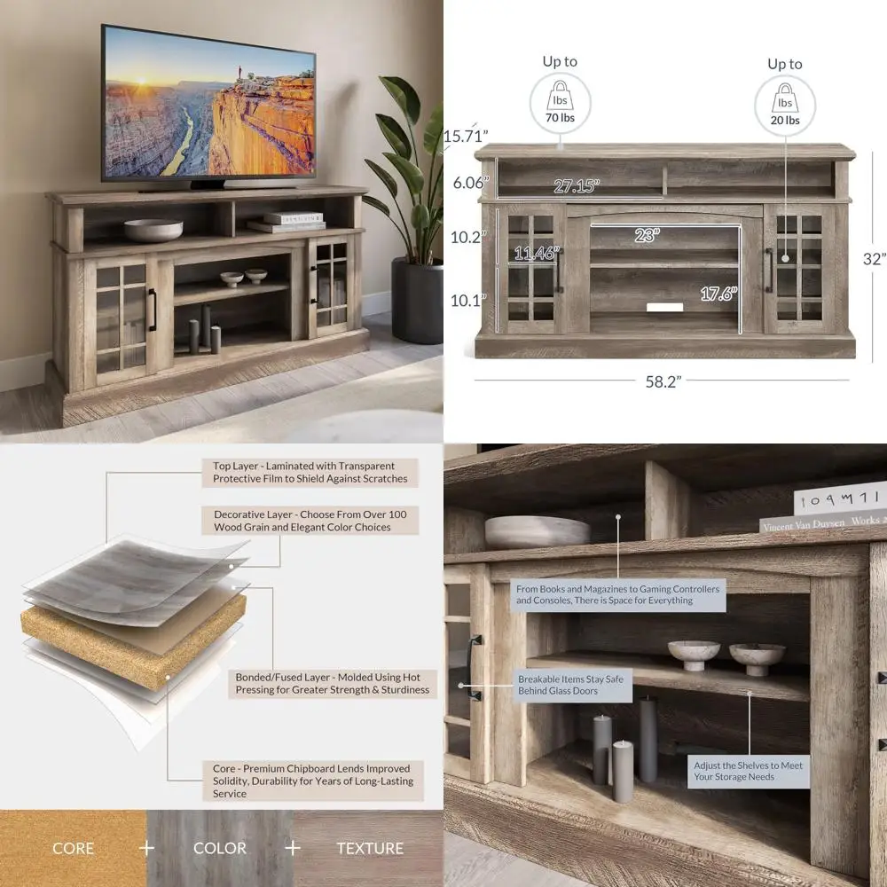 rustic wooden 58