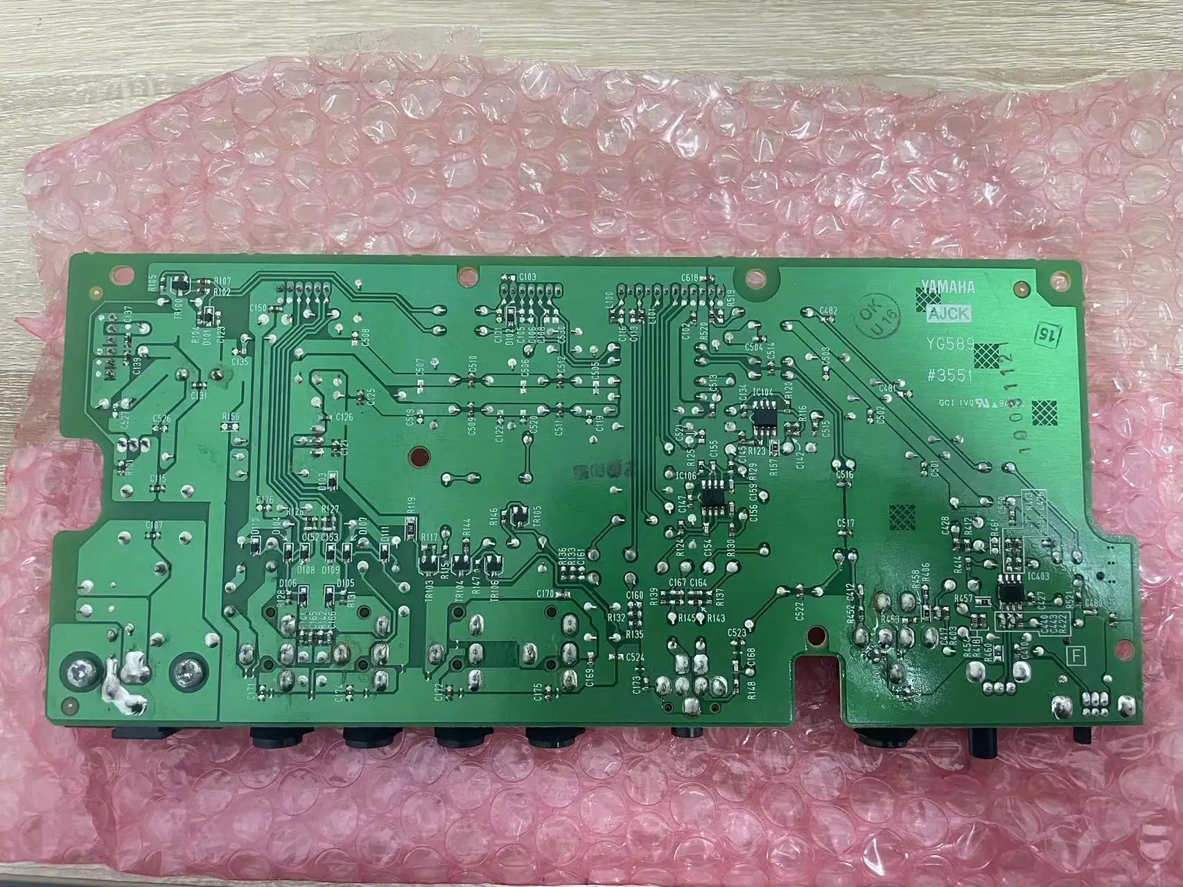 Imagem -02 - New Original Power Amplifier Board Ajack Board Yg589 para Yamaha Psr S970 Psr-s970