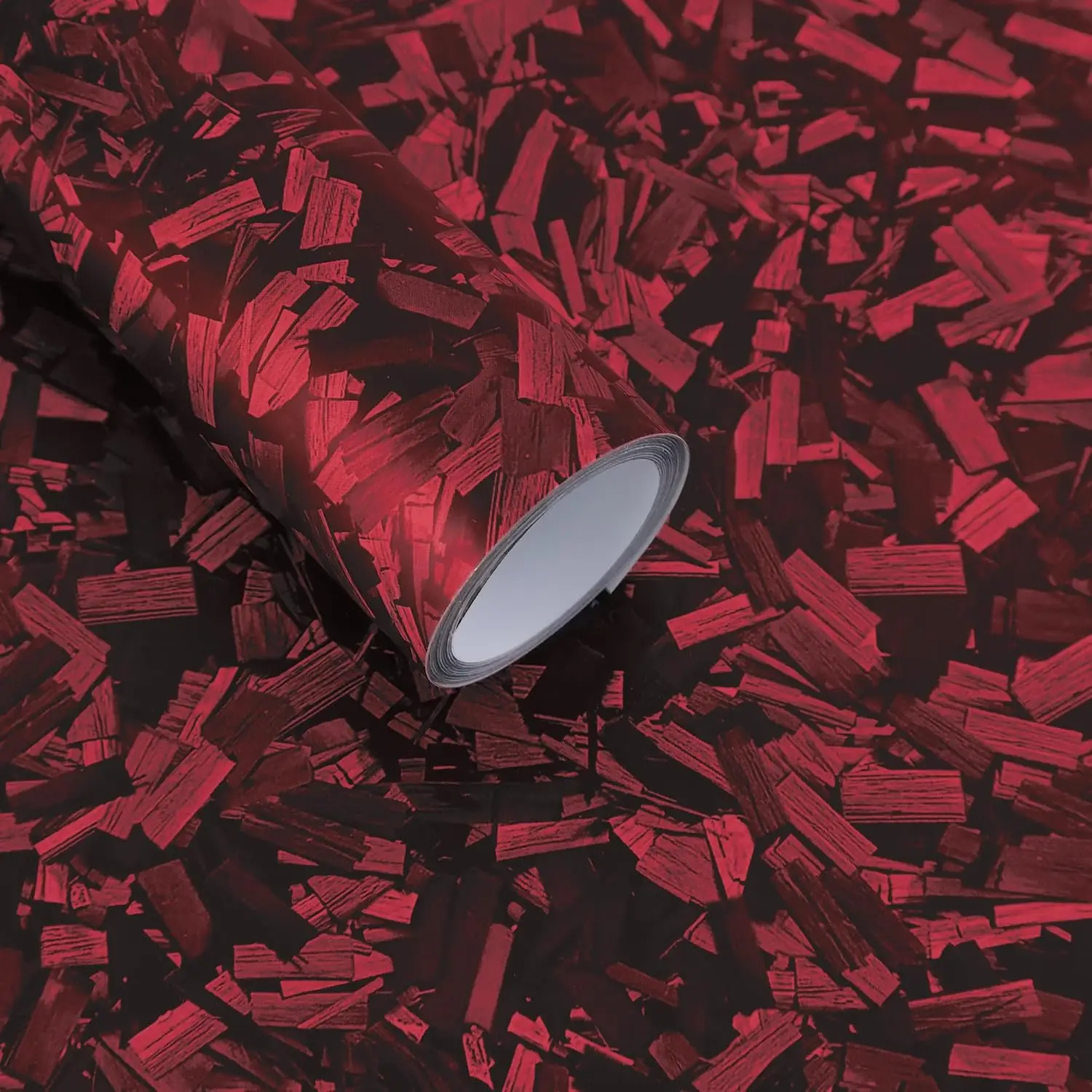 

Matte Forged Carbon Fiber Red Exterior Car Stickers Wrap Vinyl Car Automotive DIY Styling Sticker For Motorcycle