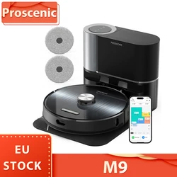 Pro scenic M9 Roboter Staubsauger Laser Navigation 4500pa Saug Dual Rotation Mops Teppich Erkennung 2,5 l Staubbeutel 5200mah