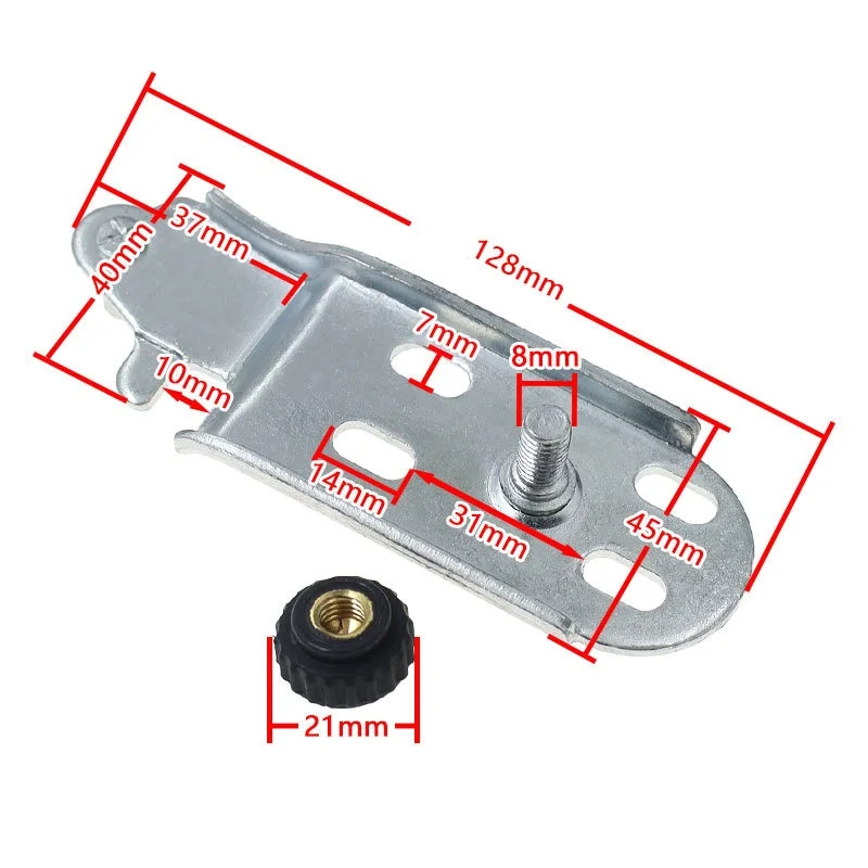 Refrigerator Door Hinge Parts Middle Door Shaft Hinges Household for Midea Little Swan Door Hook 038A