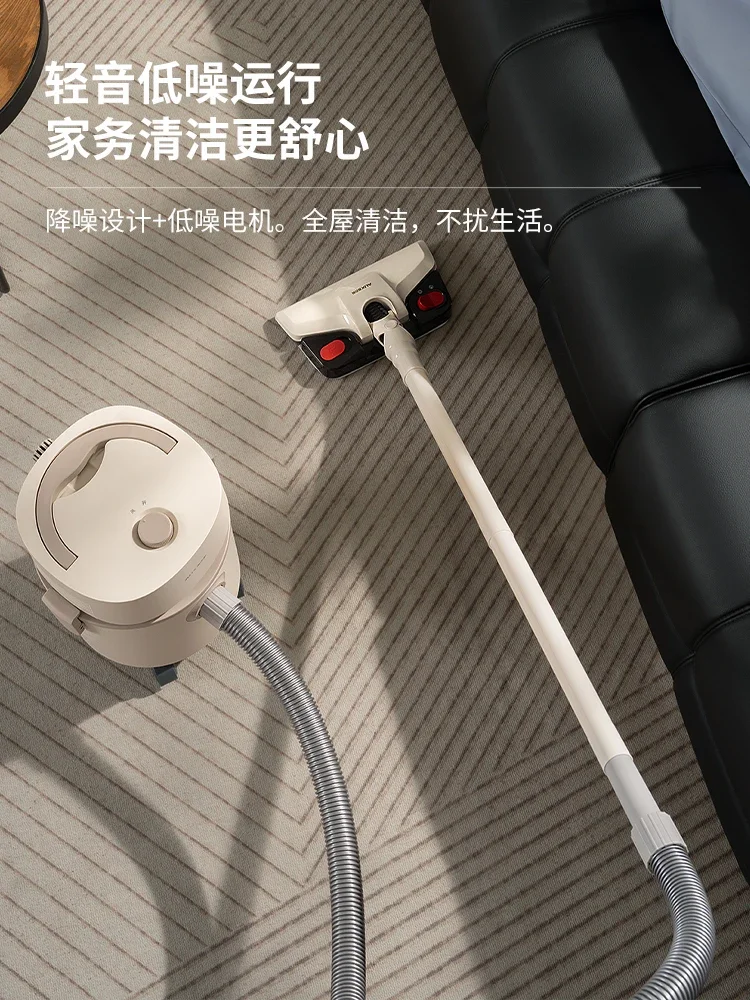 مكنسة كهربائية ذات دلو ذات سعة كبيرة AUX، مكنسة كهربائية منزلية عالية الطاقة، شفط ونفخ ثنائي الغرض