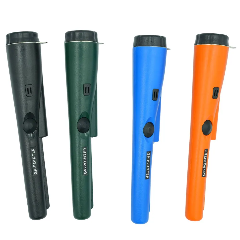 เครื่องตรวจจับโลหะแบบพกพาคุณภาพสูง GP-pointer กันน้ำ พร้อมแท่งระบุตำแหน่งและไฟ LED แบบสายรัดข้อมือ