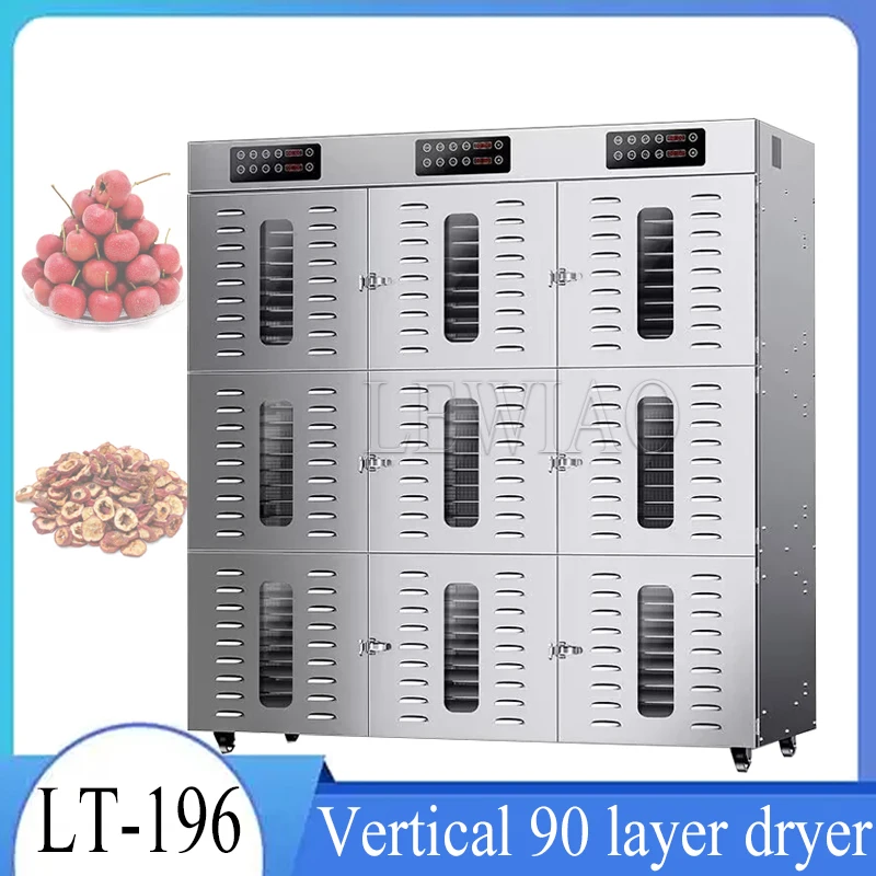 

Sperately Temperature Control Food Dryer 90 Layers Vegetable Dehydrator Fruit Dryer