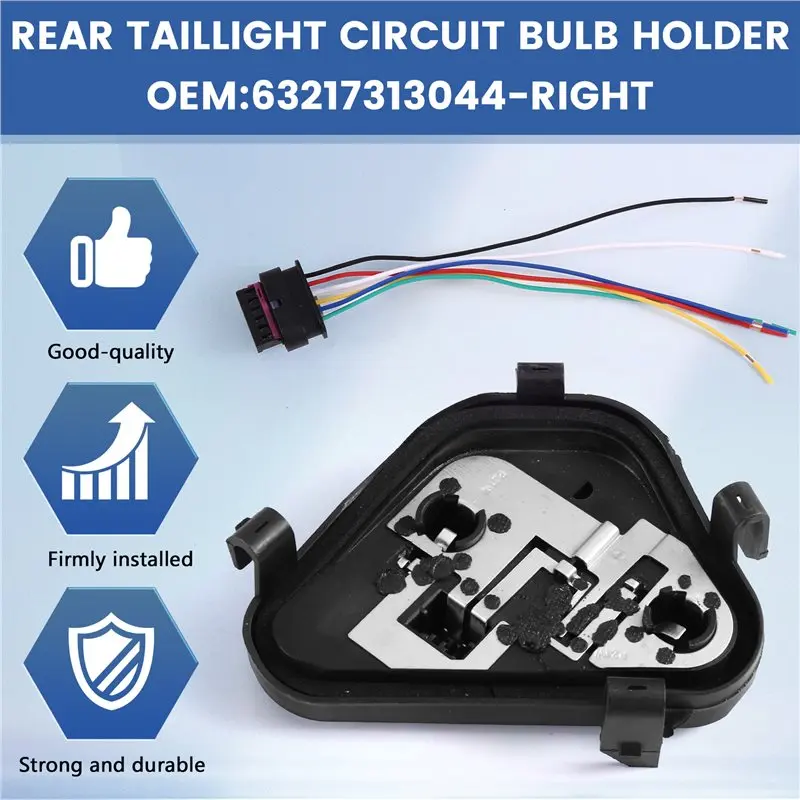 AB96-Harness Included Taillight Circuit Bulb Holder For BMW 3 Series F30 F35 63217313043 63217313044 Rear Light Base