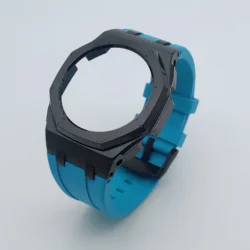 Hontao Casioak Offshore GA-2100 GA-B2100 GA-2110 Stainless Steel Case Watch Bezel Viton Strap Advanced Modification Kit