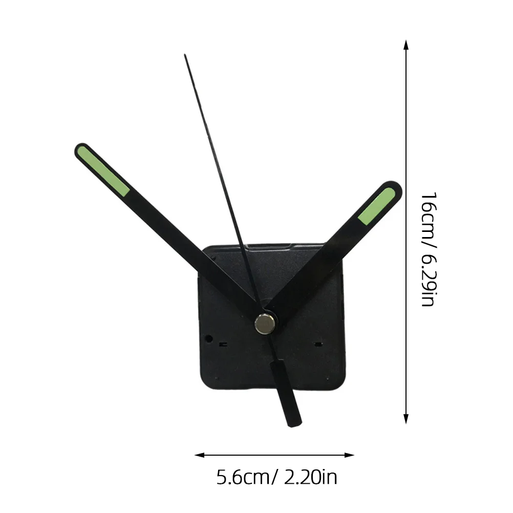 

Luminous Silent Clock Movement Replacement Hands Set Diy Home Clock Accessories 6 Months Low Power Consumption For All