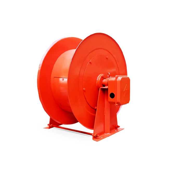 

Steel Automatic Electric Cable Reel Roller spring cable drum for sale