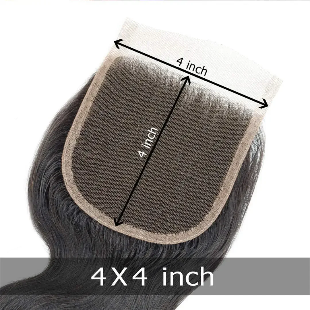5x5 Lace Closure Body Wave Human Hair Top Lace Closure Preplucked Ear to Ear 4x4 6x6  Lace Frontal Transparent Lace Closure
