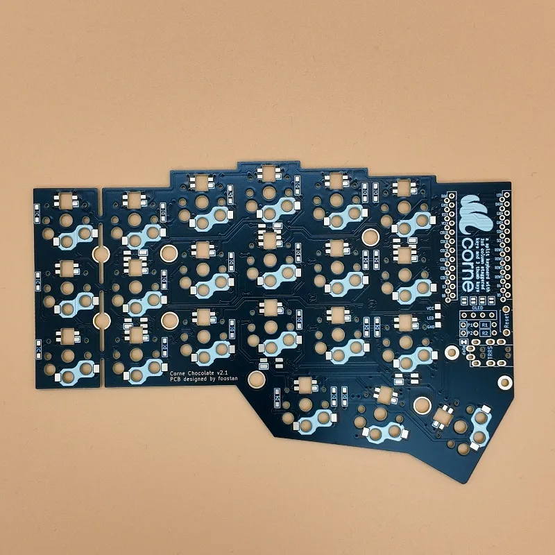 Corne V2.1 Choc Split Keyboard PCB Customized Hot Swappable for Kailh Low Profile Gaming Split Ergonomic Keyboard Accessories