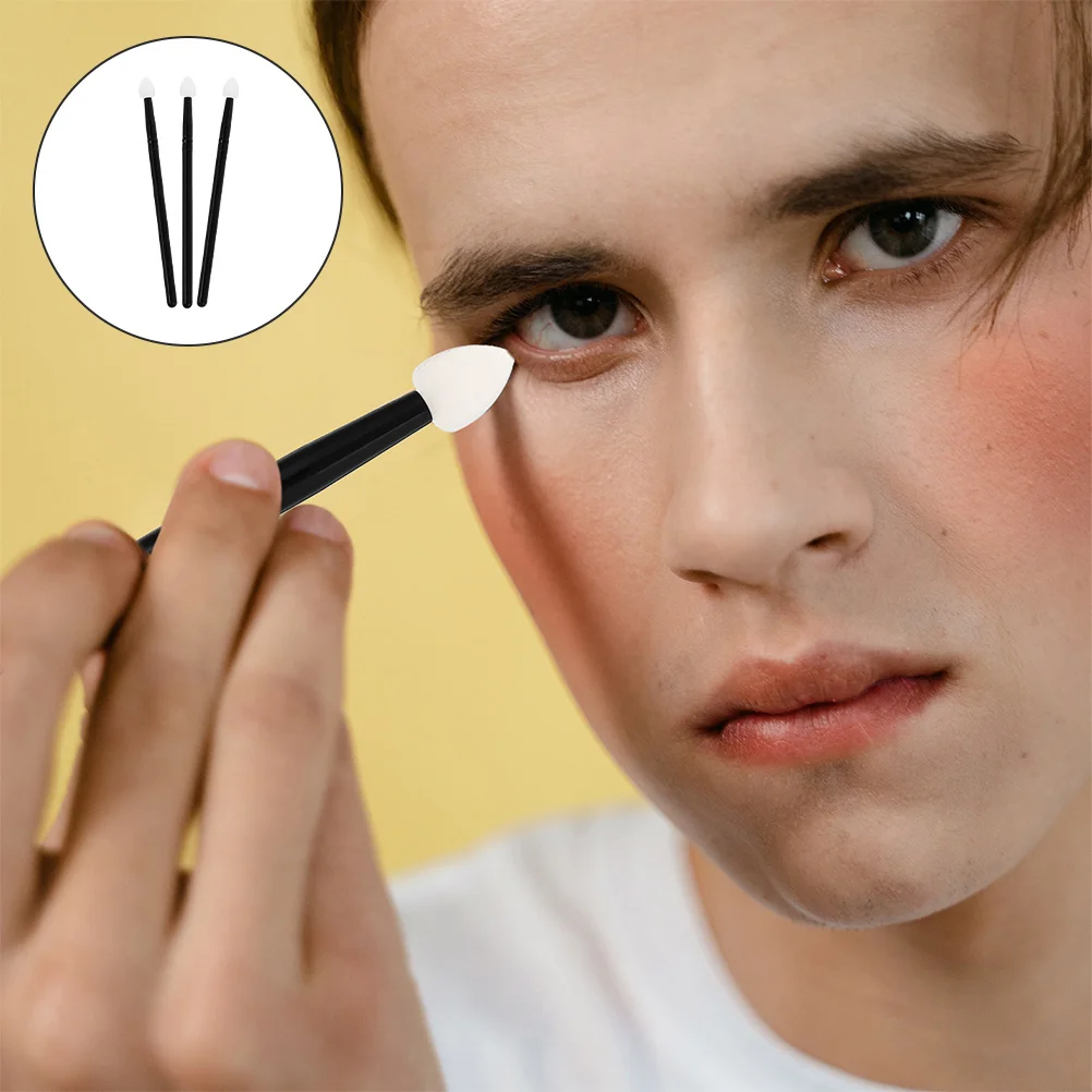 

3Pcs Eyeshadow Brush Premium Material Durable Not Easy to Break Excellent Details Eye Makeup Tools for Women Ladies