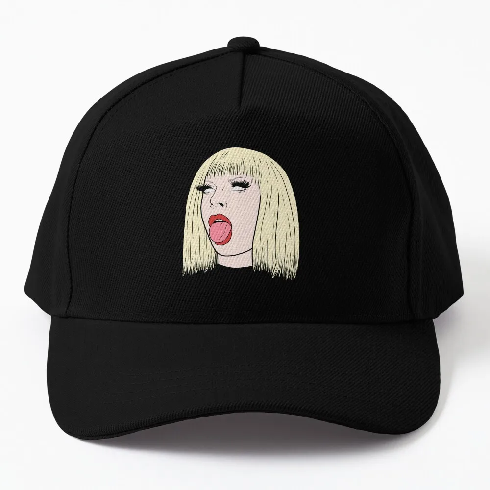 Great Model Katya Zamolodchikova Animals Eye Roll Awesome For Movie Fan Baseball Cap Luxury Brand Elegant Women's Hats Men's