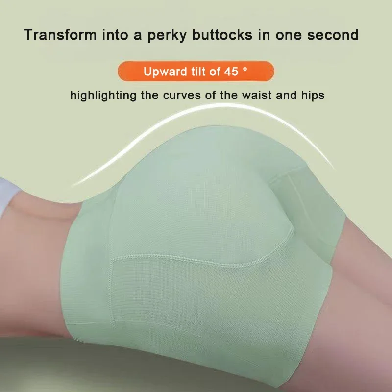 

Брюки с подтяжкой бедер из натурального латекса персикового цвета, нижнее белье с искусственными ягодицами, натуральная мягкая красивая подушка на бедрах, богатые ягодицы