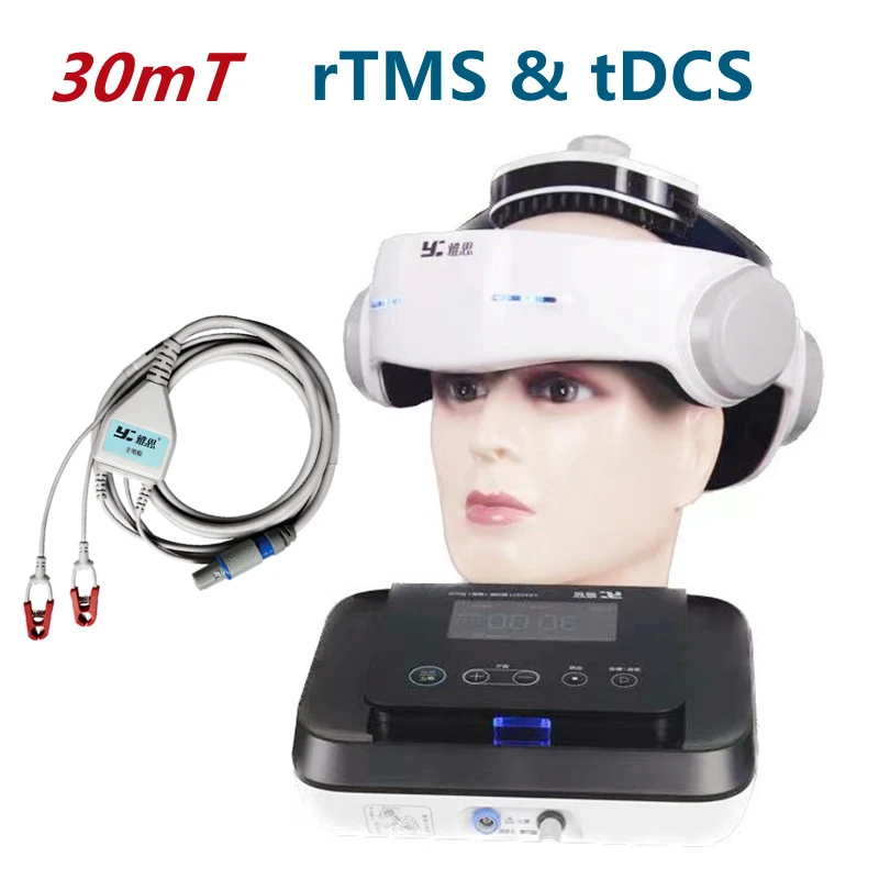 30mT rTMS & Mimicry Bioelectrics Stimulator Parkinson\'s Disease Insomnia Anxiety Depression Treatment Instrument Schizophrenia