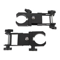 UTV Drive Belt Holder Adjustable Mounting Clamp Steel Belt Mount for 1.5-2 Inch Roll Bar UTV Drive Belt Bracket