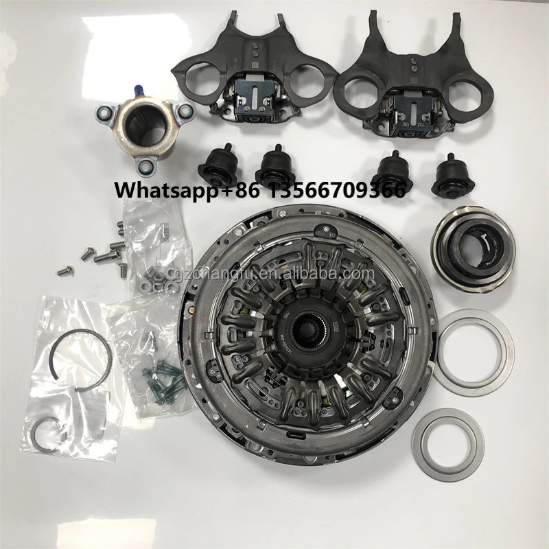 

GULORSE Auto Parts Dual Clutch Kit Assembly Set 6020008000 602000800 6DCT250 DPS6 for FORD FOCUS FIESTA ECOSPORT 1.6T Dps6