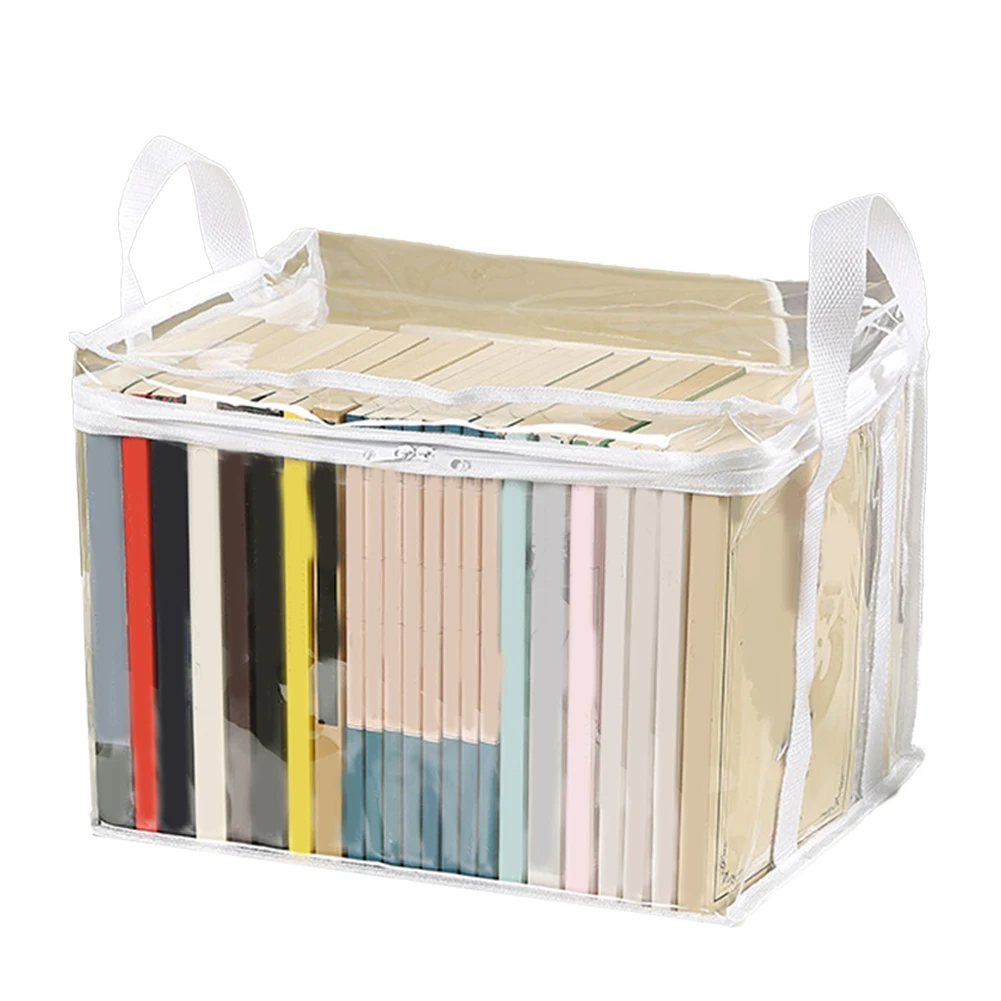 Book Box with Foldable Structure for Dormitory Students and Educators Requiring Efficient Use of Floor and Shelf Space