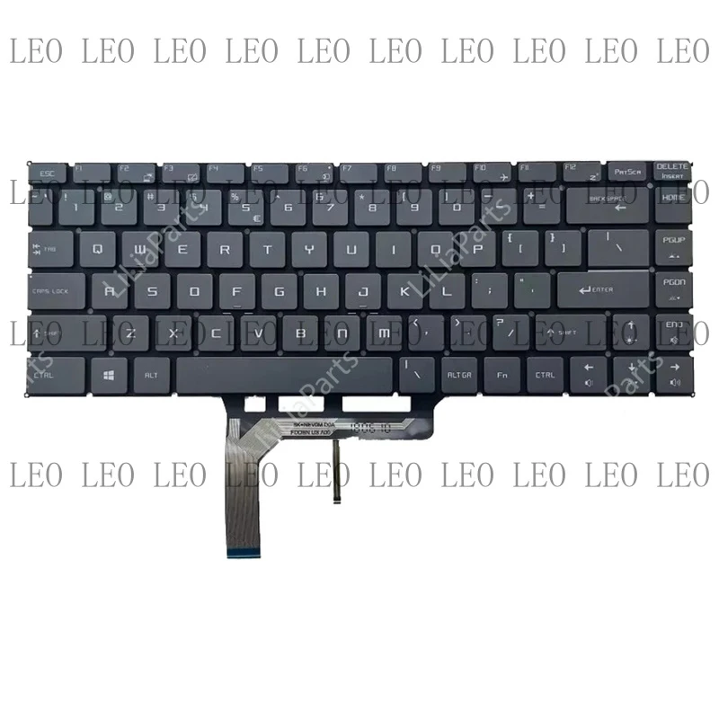 WW  For MSI PS63 8RC MS-16S1 MS-16S2 MS-16S3 White Backlit US Keyboard Laptop