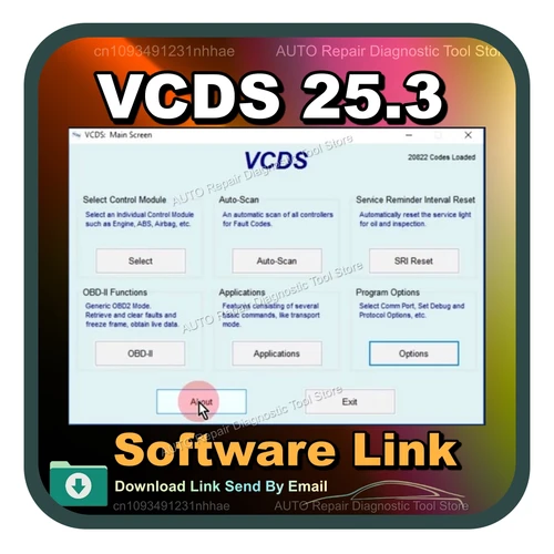 Imagen 2 del producto Nueva actualización de software VCDS VAG COM OBD2 escáner HEX V2 interfaz USB para V/W AU/DI Sko/da Se/at VIN ilimitados multilingüe VAGCOM