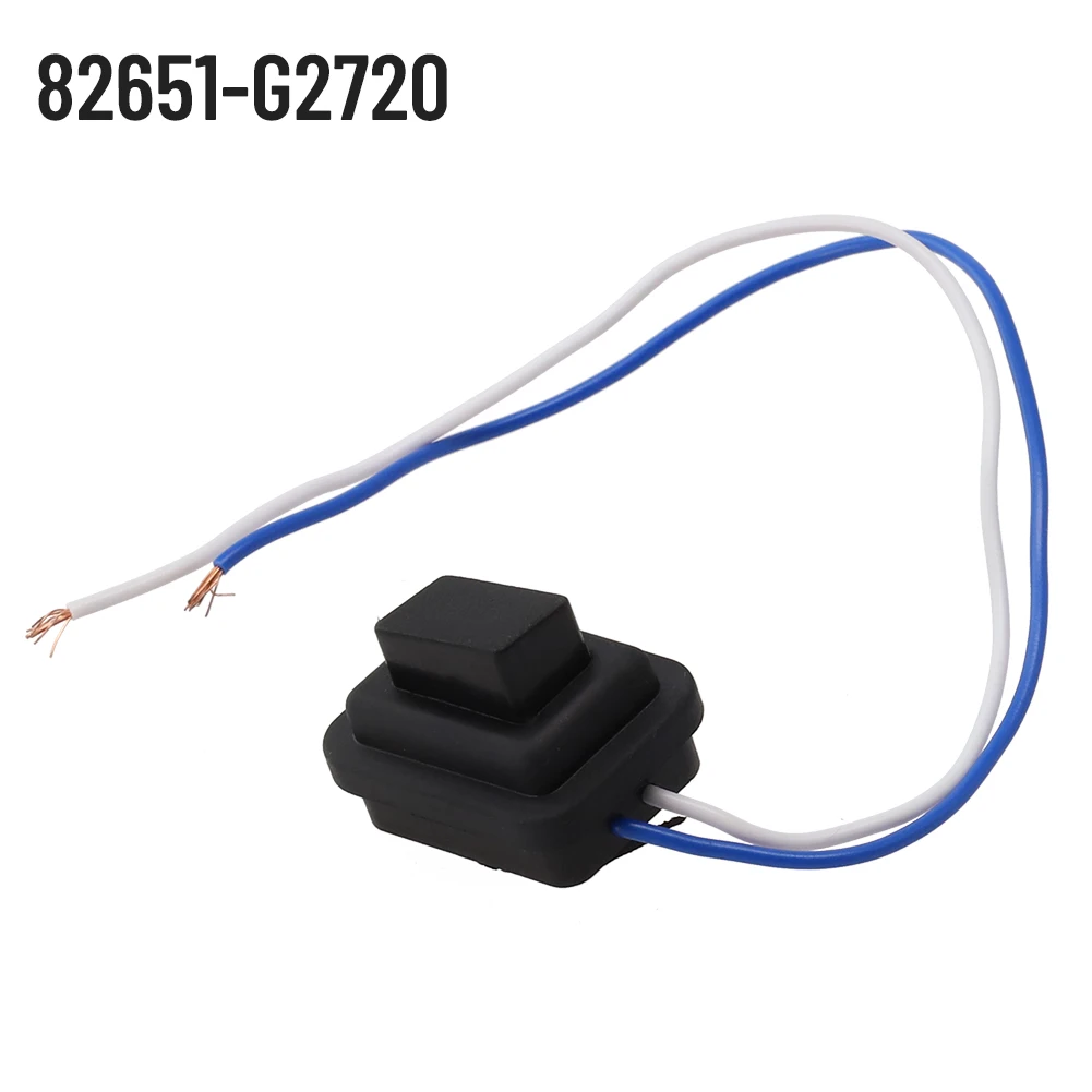 Plastic For IONIQ Door Handle Small Button Switch 82651-G2720 Professional Brand New Hote Sale Black 2016-2020
