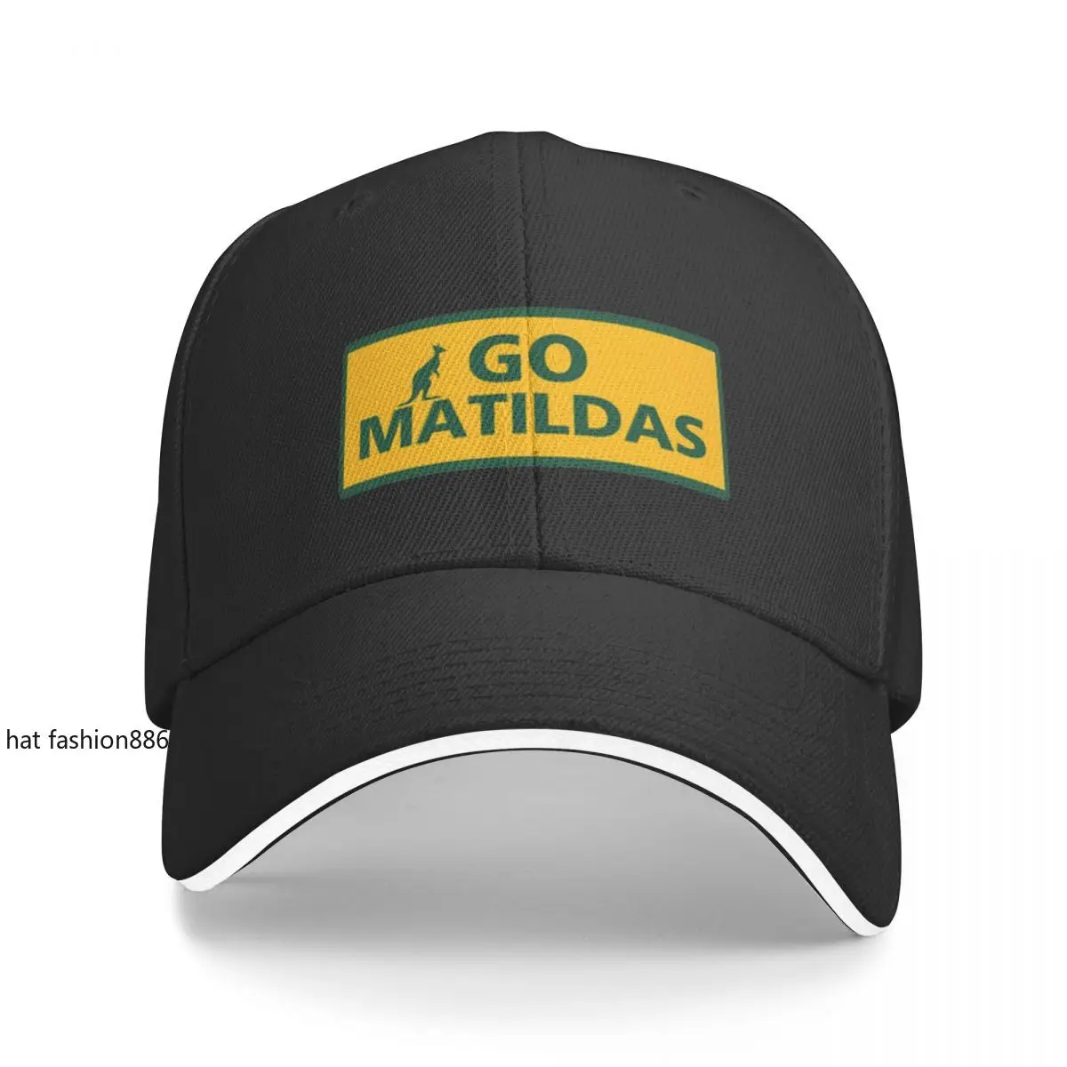 Green Go Matildas Letters Australia Pool Party Baseball Caps For Womens Adult Female Beach Dad Hat Hip Hop Trucker Cap