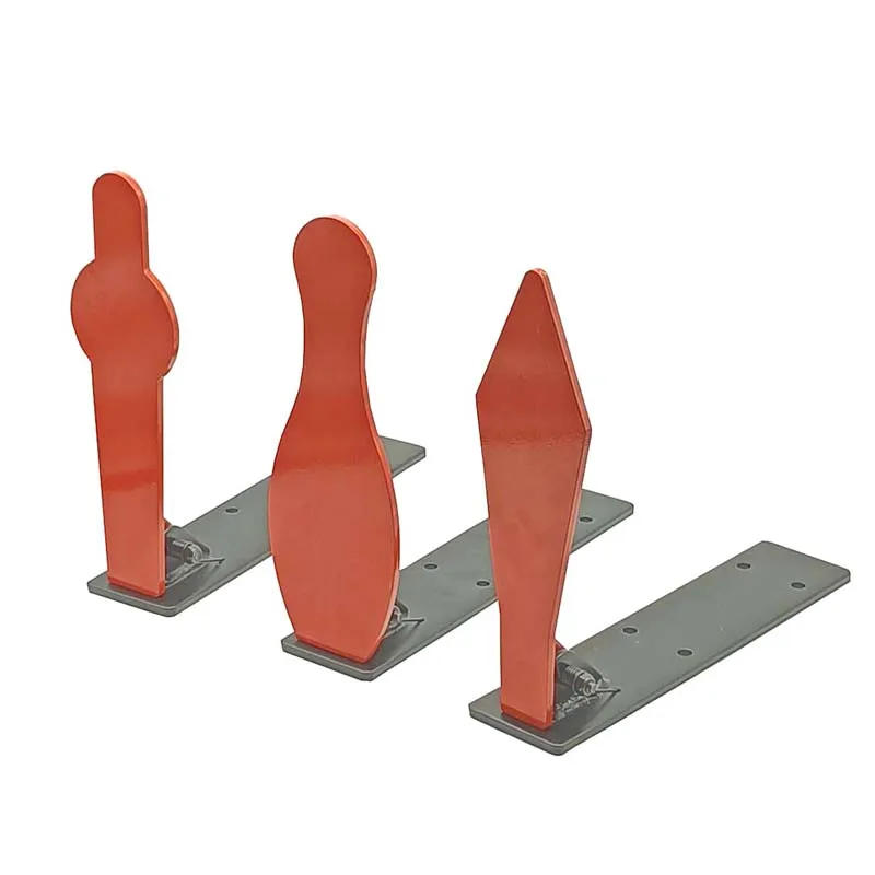 .22 LR Knock-down Spring-reset Steel Targets 3 Options