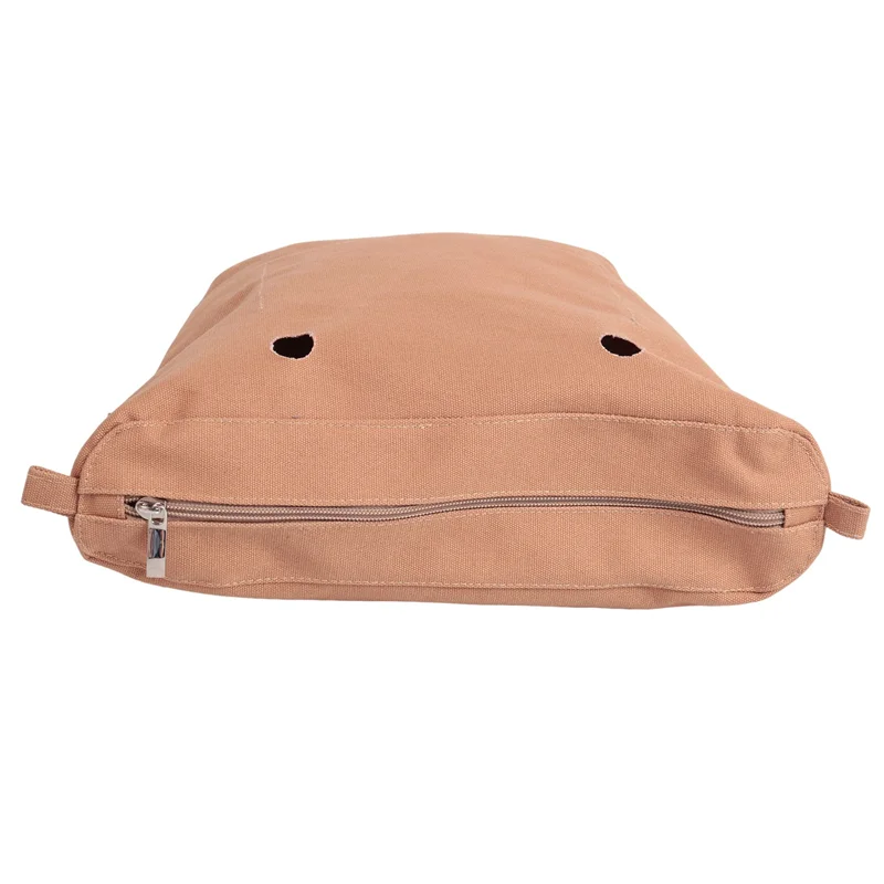A63M-Waterproof Solid Canvas Insert Inner Lining Insert Zipper Pocket For Obag O Bag Handbag Bag view 4