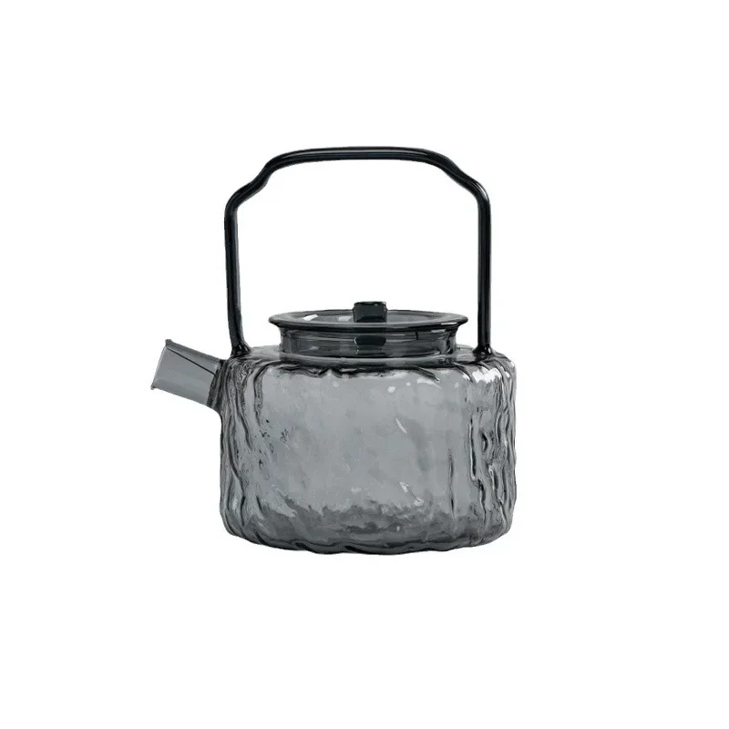 

Glass teapot high borosilicate transparent glass household hospitality heat-resistant kung fu tea set