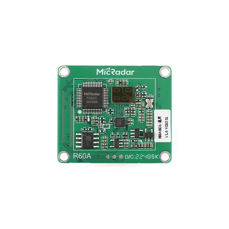 60G millimeter wave radar sensor Breathing sleep monitoring breathing and heartbeat wave biosensing radar module R60ABD1