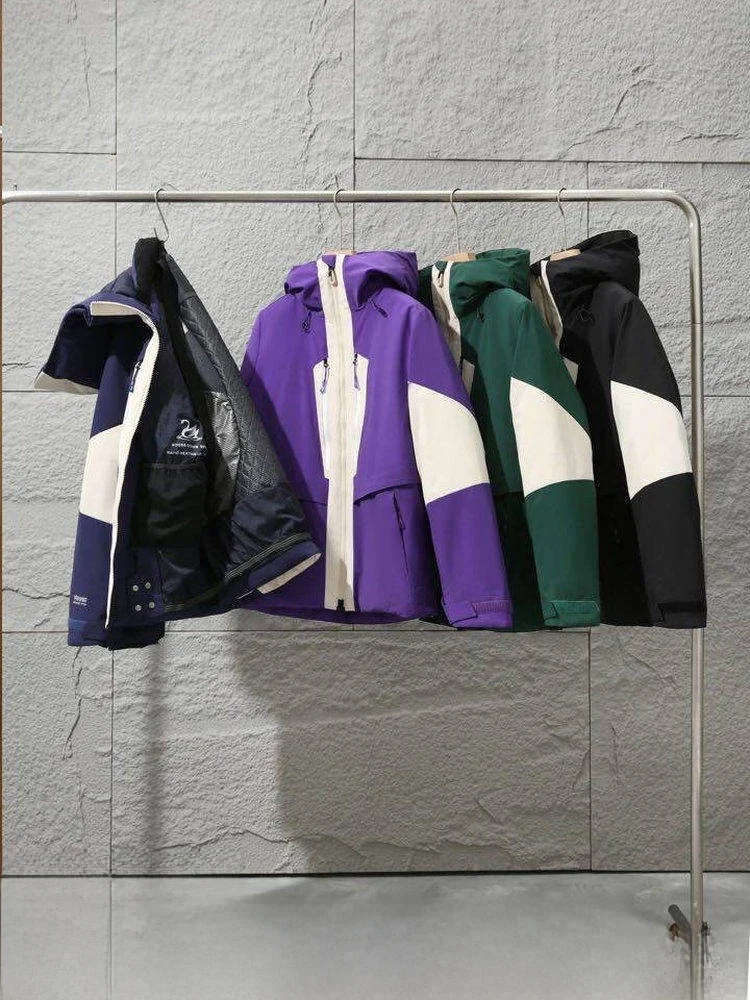 

90% Goose down Skiing Jaet Bla Tech Tee-Proof Matrix id Men Women Snowboarding Coat down Quilted Vest Regular Fit