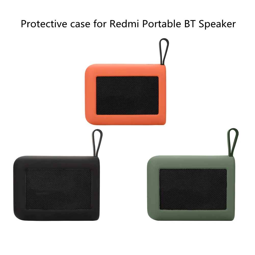 

For Redmi Portable BT Speaker Protective Sleeve Silicone Case Drop-Proof And Dust-Proof Speaker Protective Cover Shell