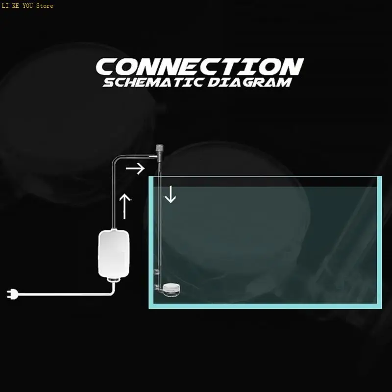 W3JE Air Stone for Aquariums Hydroponics Fish Pond for Tank Air Pump Bubbler Diffuser with Suckers Produce Dense Quie