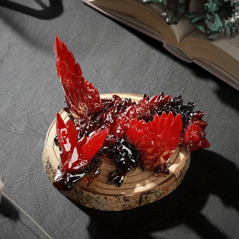 Handgemachte Diy Kristall Harz Drachen Flügel Silikon Form Fliegenden Drachen Cluster Skulptur Handwerk Werkzeug Für Home Garten Dekoration