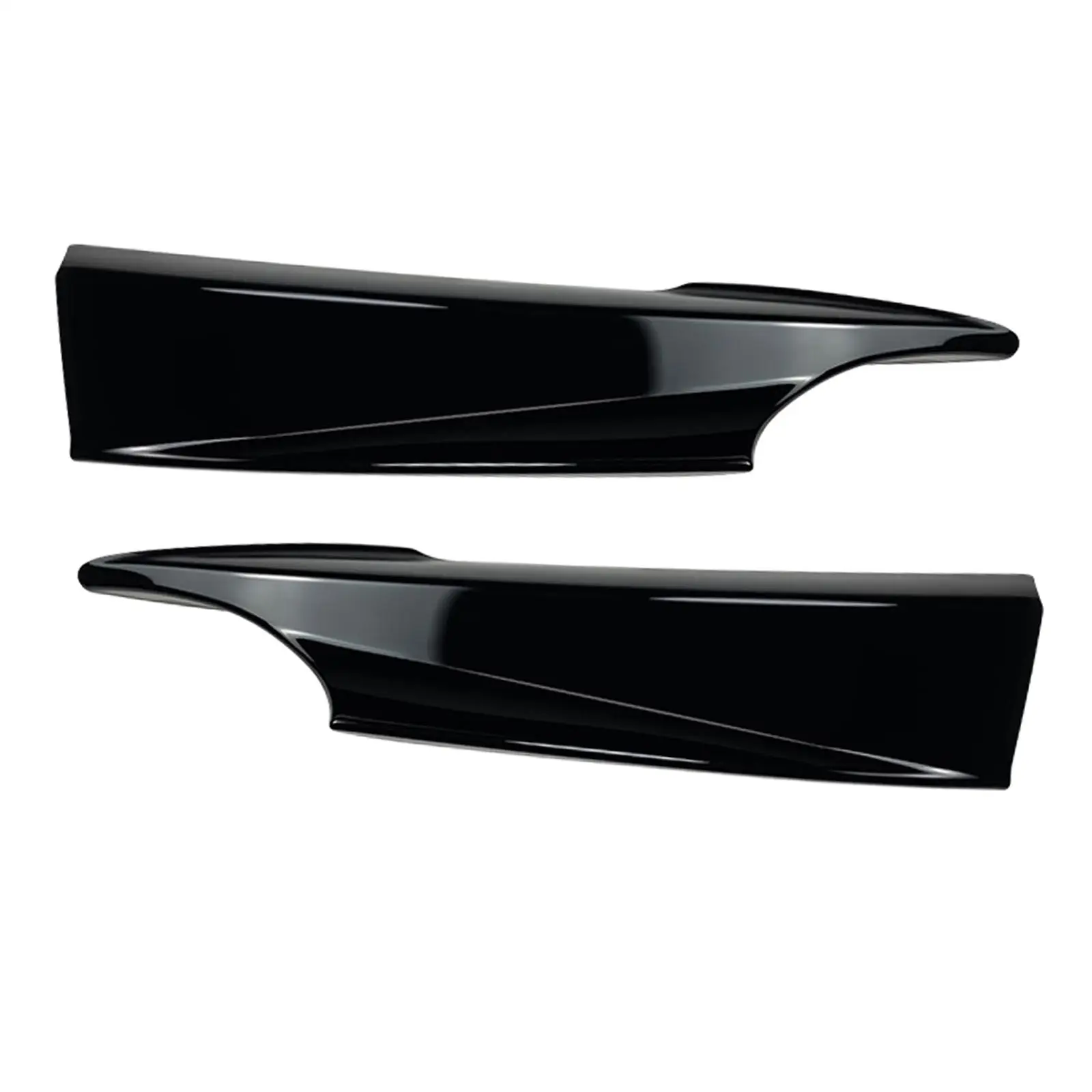 2Pcs Front Bumper Splitter Cover Trim for GT F34