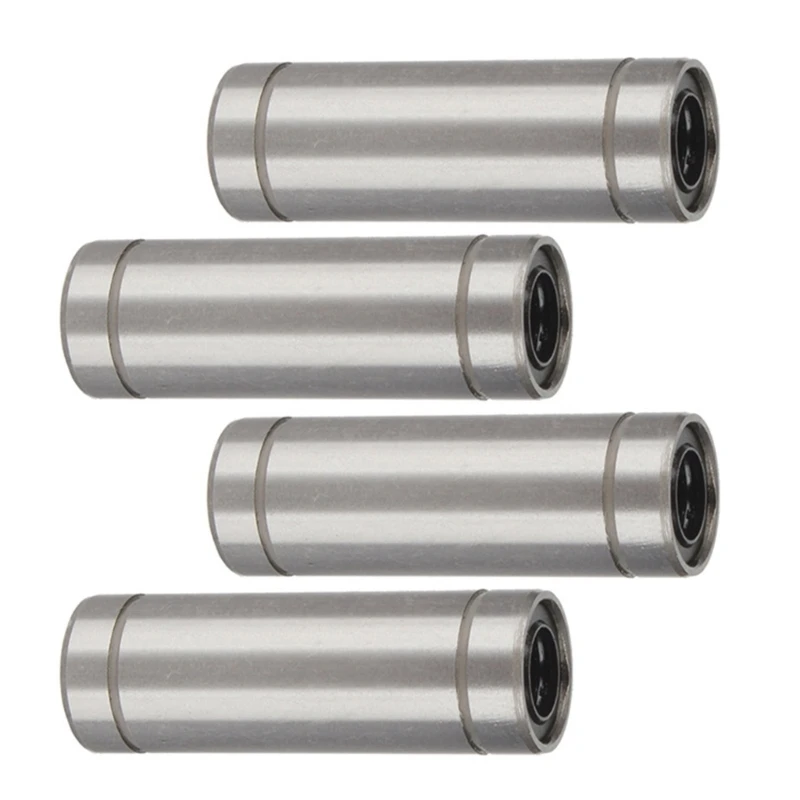 4Pcs Linear Bearing Linear Motion Bearing Bushing for 3D Printer Part LM6UU LM8UU LM8LUU Long Type 8mm